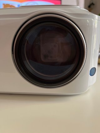 Proyector Wimius P21 Blanco + Cables + Caja