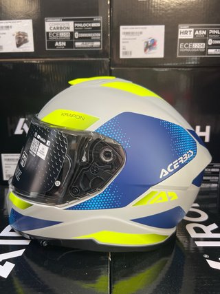 Casco FIBRA moto M integral Acerbis Fibra