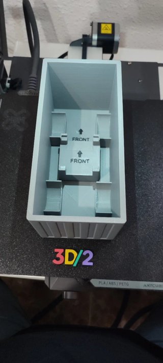 Contenedor de transporte para SCX30 con soporte 3D