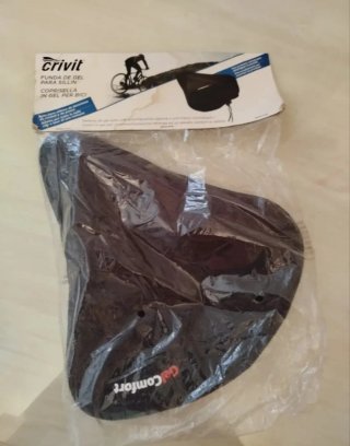 Funda Gel Crivit para Sillín Bicicleta