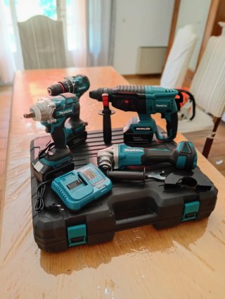 Makita Kit 4 Herramientas + Cargador