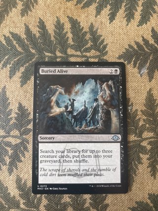 Carta Magic Buried Alive