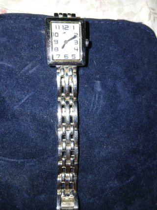 Reloj Lotus Mujer Plata y Blanco