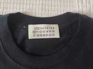 Camiseta Maison Margiela Negra Talla S