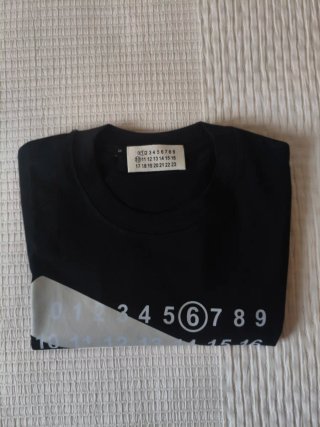 Camiseta Maison Margiela Negra Talla S