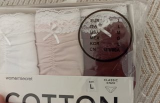 Bragas clásicas Women'secret Talla L