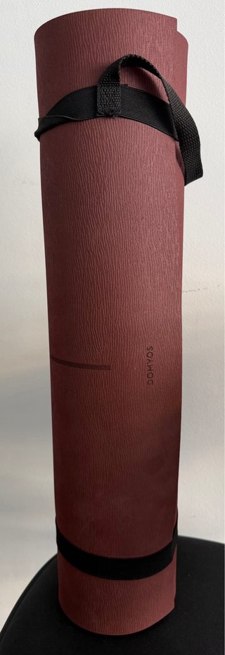 Esterilla de Yoga Domios Marrón con Correa