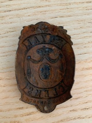 Chapa Royal Clems Bicicleta Antigua