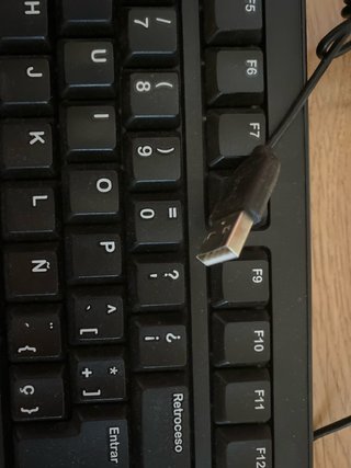 Teclado Logitech K120 USB Negro