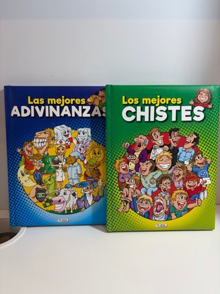 Libros adivinanzas y chistes