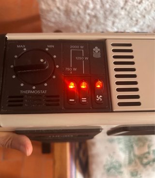 Estufa Eléctrica Fagor Turbo Beige