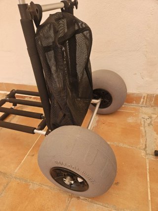 Carro de Playa VEVOR Ruedas Sólidas PE