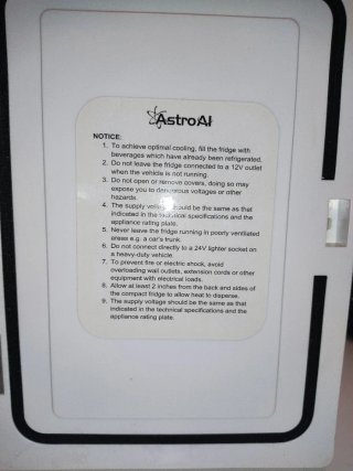 Nevera/Calentador Camping AstroAI