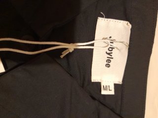 Camisa negra con encaje Jubylee Talla M