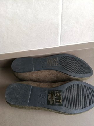 Bailarinas Primark Talla 36 Verde Oliva