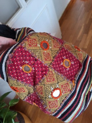 Bolso tela boho hippie multicolor