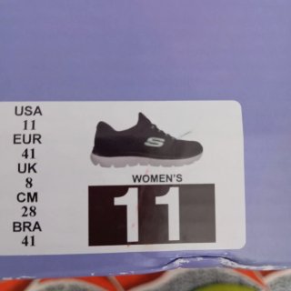 Zapatillas Skechers Azul, sin Cordones Talla 41