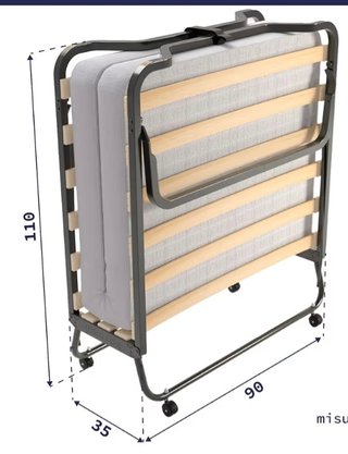 Cama Plegable Cortasso confort