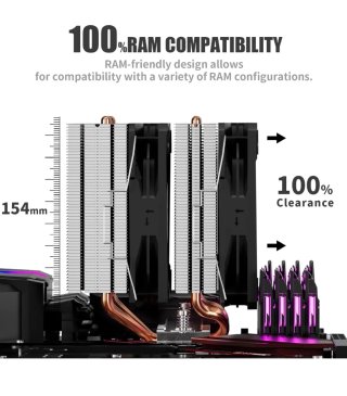 Dissipatore CPU upHere D6SEK Dual Tower