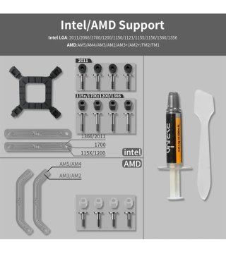 Dissipatore CPU upHere D6SEK Dual Tower