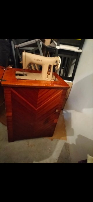 Máquina de coser Singer vintage