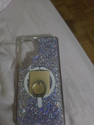 Funda Samsung S23 Plus Glitter con Anillo