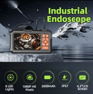 Cámara Endoscópica industrial (endoscopio)