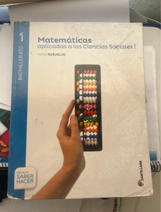 Matemáticas aplicadas a las ciencias sociales I...