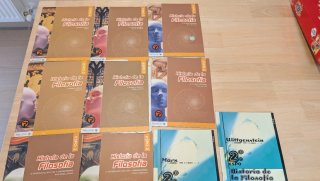 Lote libros Historia de la Filosofía. 9 libros