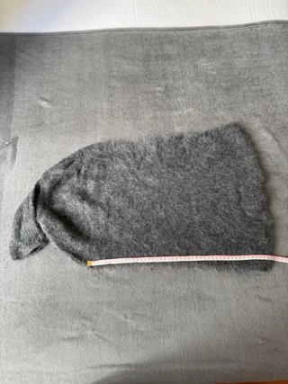Jersey Zara gris peludo