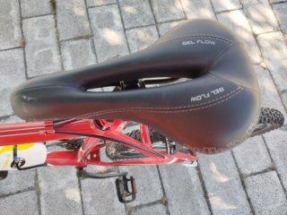 Bicicleta de montaña BH  OverX. Roja