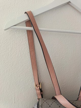 Zaino Carpisa greige e rosa