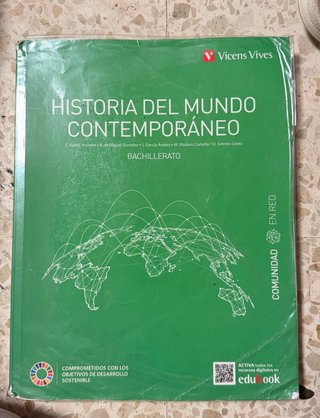 Historia del mundo contemporáneo 1 Bachillerato