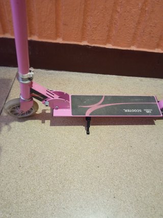 Patinete rosa para niña + 3 años