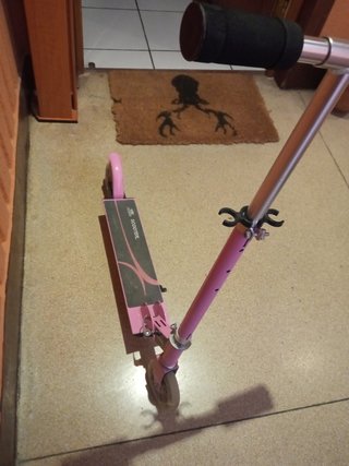 Patinete rosa para niña + 3 años