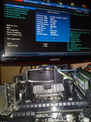 Placa Base Gigabyte 1150 HDMI + CPU + RAM