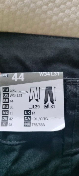 Pantalón trekking verano gris XXL