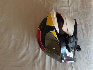 Casco AGV K1 Negro/Rojo/Blanco