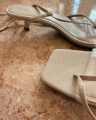 Sandalias finas Lefties beige T 40