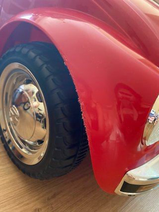 Coche se bateria volkswagen new beetle rojo