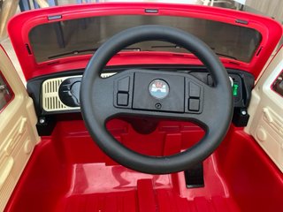 Coche se bateria volkswagen new beetle rojo