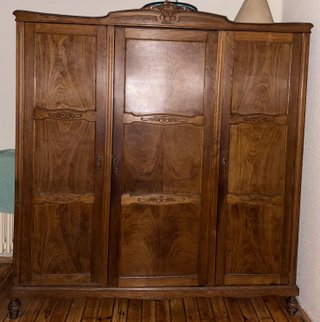 Armario clásico madera 3 puertas