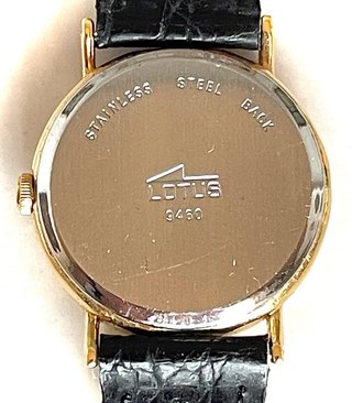 Reloj Lotus Mujer Dorado y Negro