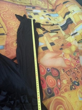 Vestito lungo Zara nero tg S
