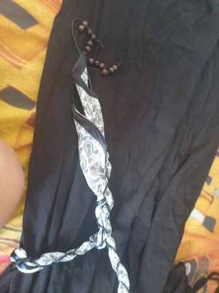 Vestito lungo Zara nero tg S