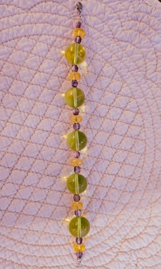 Bracciale Vintage Vetro Uranio