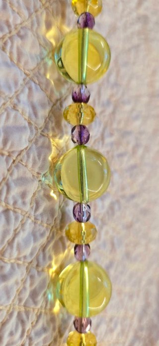 Bracciale Vintage Vetro Uranio