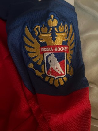 Camiseta Hockey Rusia Talla M Oficial como nueva