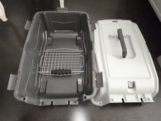 Transportín Outech IATA gris/blanco