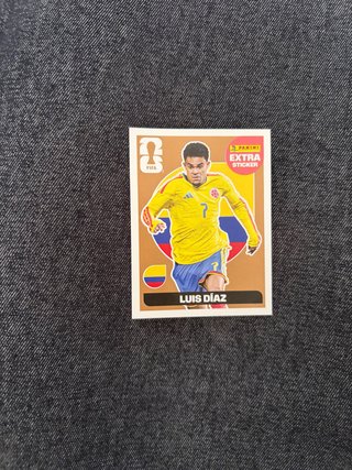 Cromos Panini Extra Luis Diaz Colombia Bronce